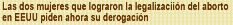 Piden derogación del aborto